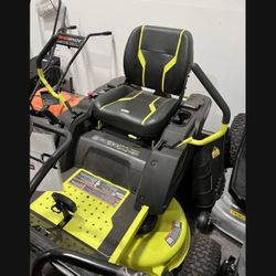 Ryobi 42 In 75 AH Battery Riding Lawn Mower 