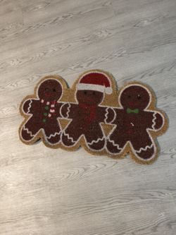 gingerbread door mat