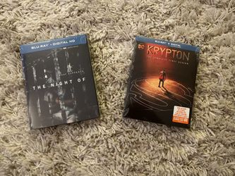 The Night Of, Krypton Season 1 TV New Blu-ray