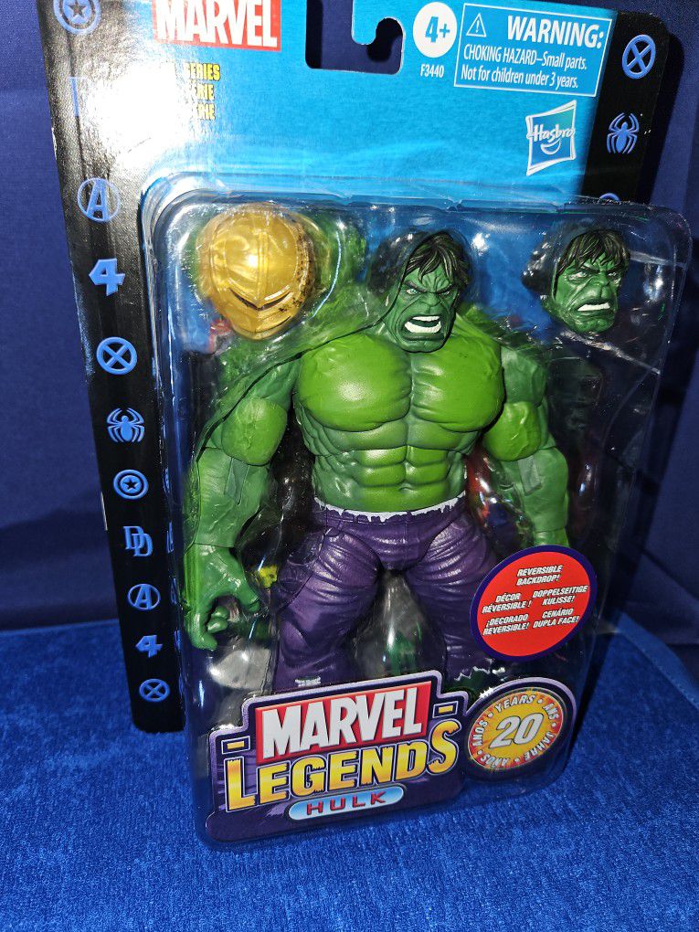 Marvel Legends Hasbro 20 Years Series 1 The Hulk 6" Scale Action Figure