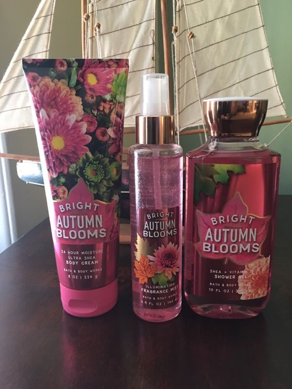 BBW 3pc Bright Autumn Blooms Set