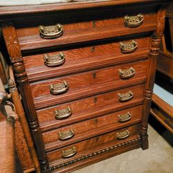 Big And Beautiful Antique Dresser
