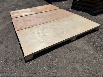 Platform ply wood pallets heavy duty for sale 85”x40”