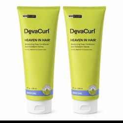 DevaCurl Heaven In Hair Moisturizing Deep Conditioner 8oz / 236ml – Pack of 2
