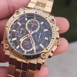 Bulova Precisionist Gold Watch