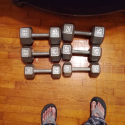 3 Set Dumbbells 35   , 25 , 15