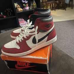 jordan 1s chicago lost and found size 12