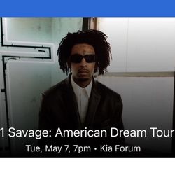 21 Savage Tickets 