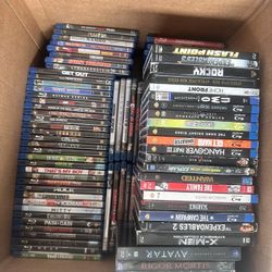 Blue Ray dvds/Xbox Game Variety