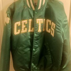 Vintage Early 90s Starter Celtics Jacket
