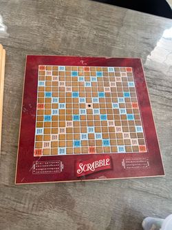 Scrabble Board Game Board