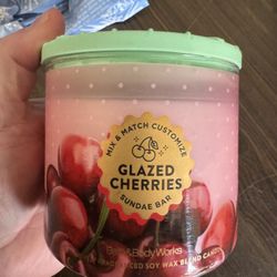 Bath And Body Works Candle Glazed Cherries