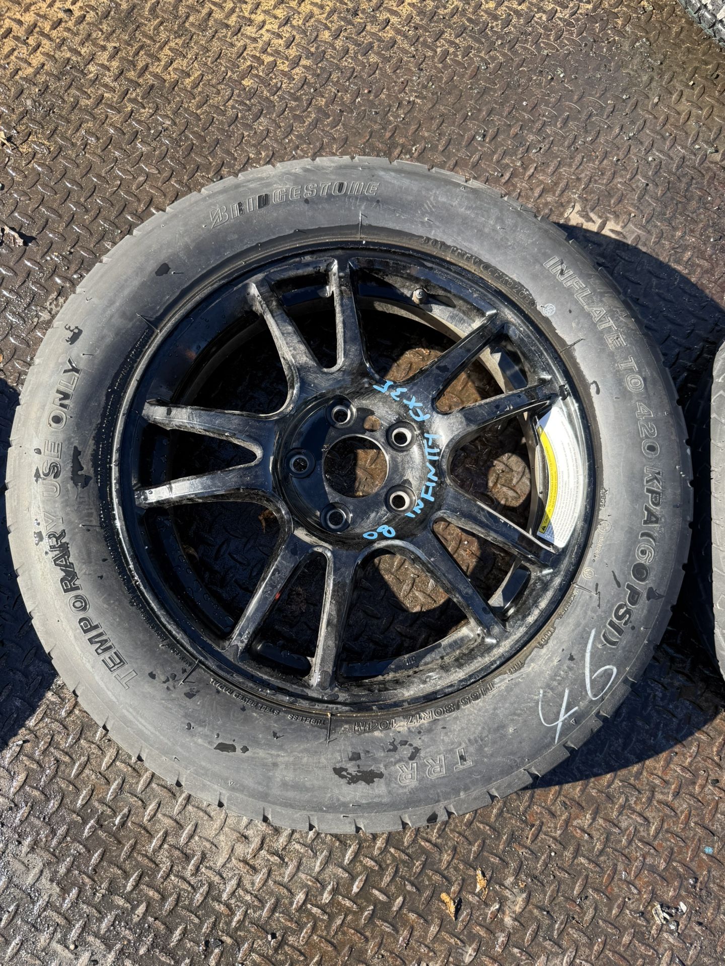 Infinity Fx 35 Tire Spare 