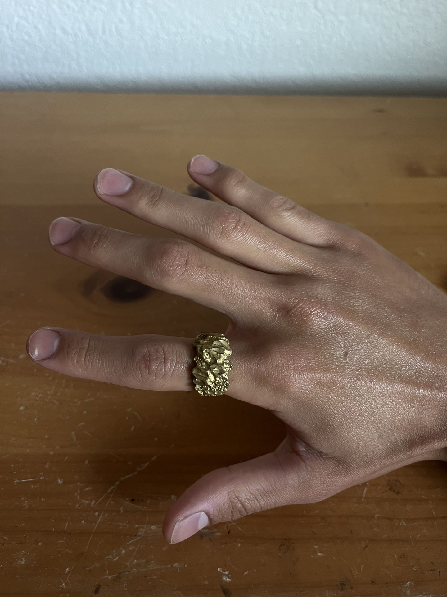 14k Nugget Ring