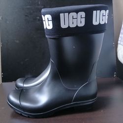 UGG Black Rain Boots
