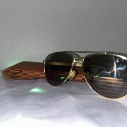 Versace gold Sunglasses 