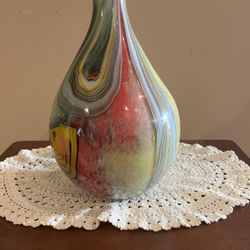 Gorgeous Large Vetreria Fratelli Toso Murano Vase