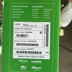 Vizo 24" 720"HD