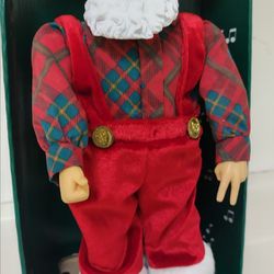 Vintage Kmart T.L. Toys Shouting Santa Animatronic Figurine
