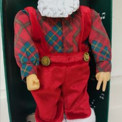 Vintage Kmart T.L. Toys Shouting Santa Animatronic Figurine
