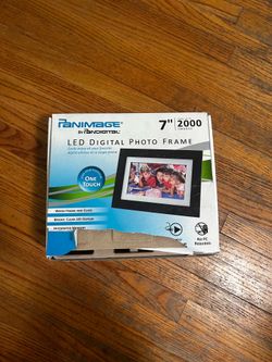 7 inch LED digital photo frame
