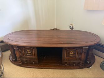 Oval Coffee Table