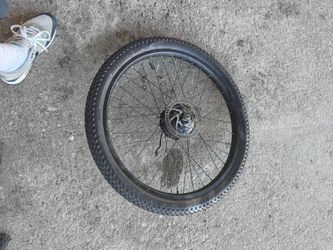 E bike back rim( working motor)