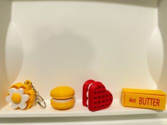 3D printed keychains