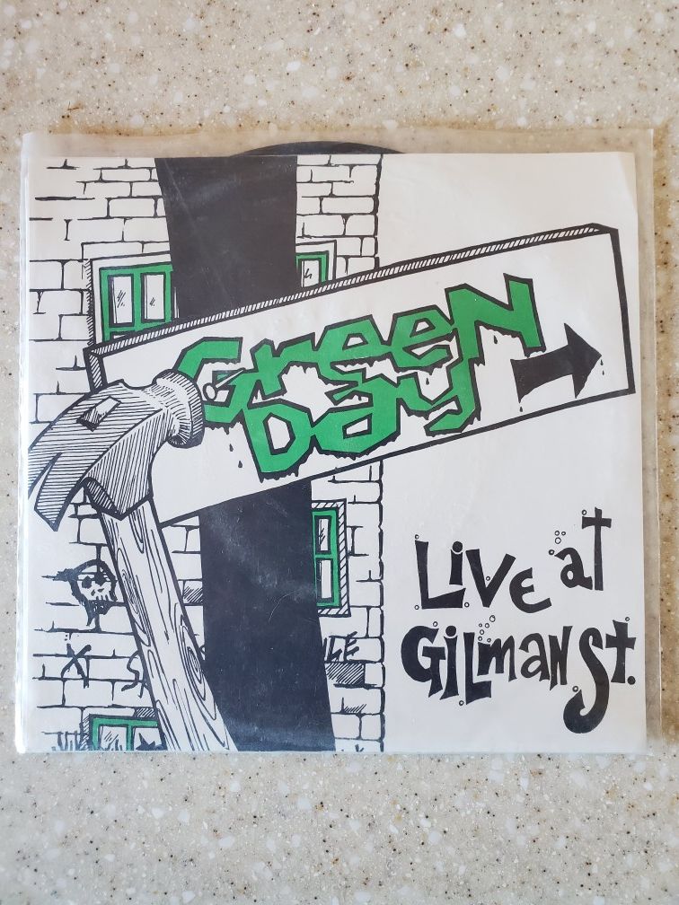 7" Green Day Records - Live at Gilman St. And Slappy