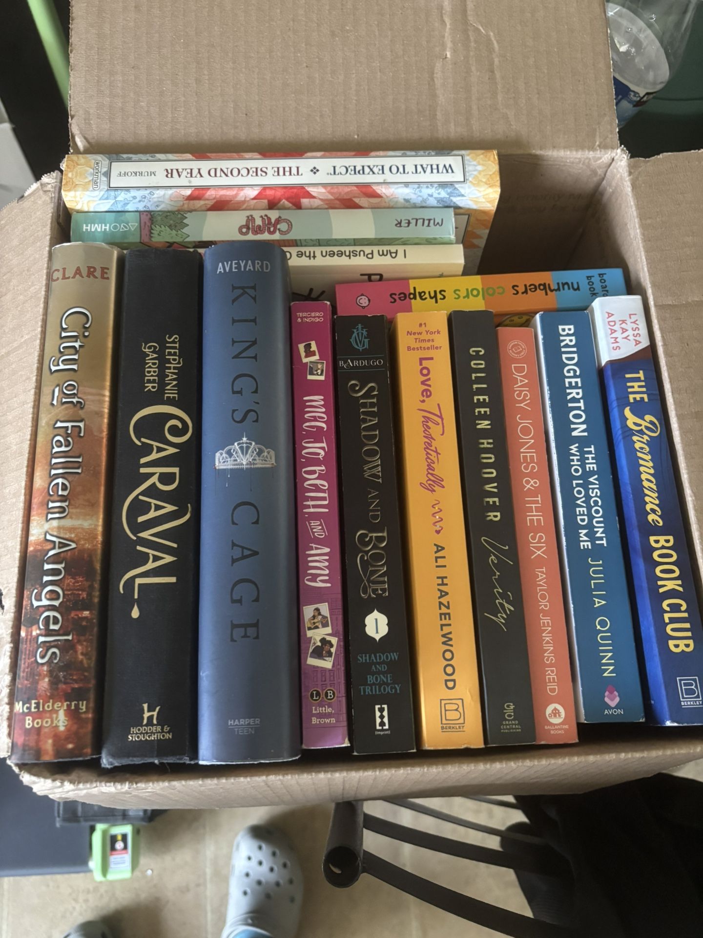 Books and dvds