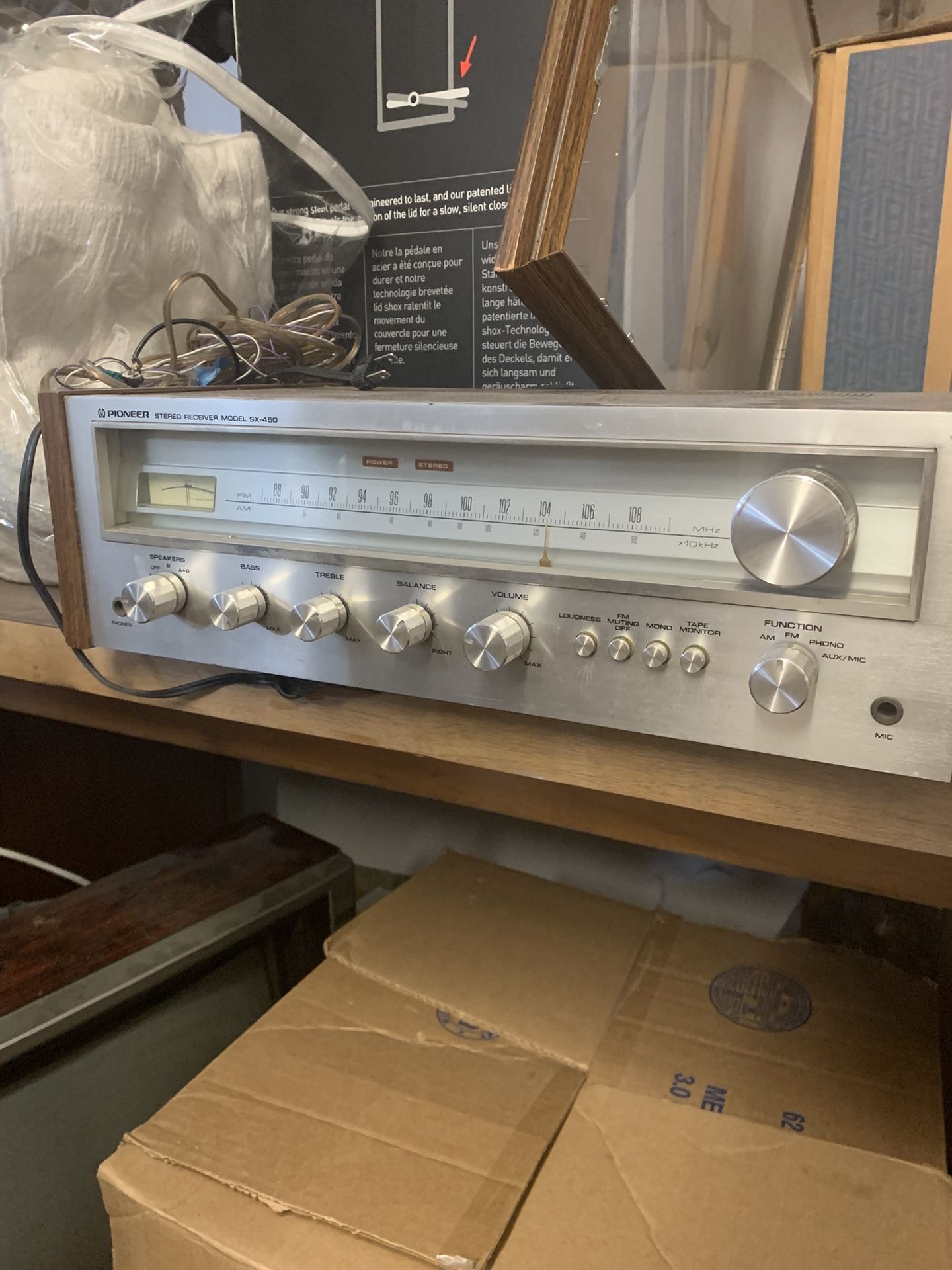 Pioneer Receiver 