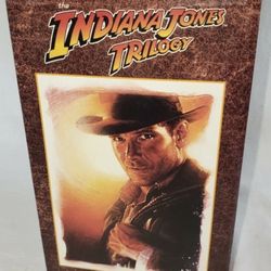INDIANA JONES TRILOGY-VHS BOX SET!!!