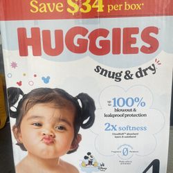 Huggies Snug & Dry Size 4