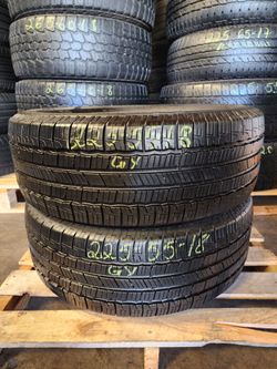 225 55R 18 USED TIRES GOOD YEAR 2255518 USED TIRES (PAIR) MOUNT BALANCE INCLUDED