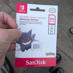 SanDisk 512 gb pokemon edition