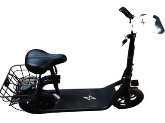 Phantom R1 Black Powered Bike Scooter