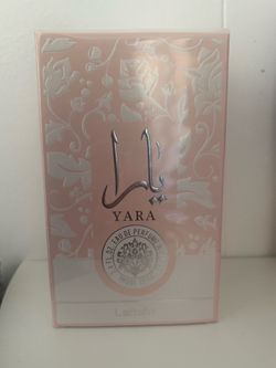 Light pink yara perfume for women