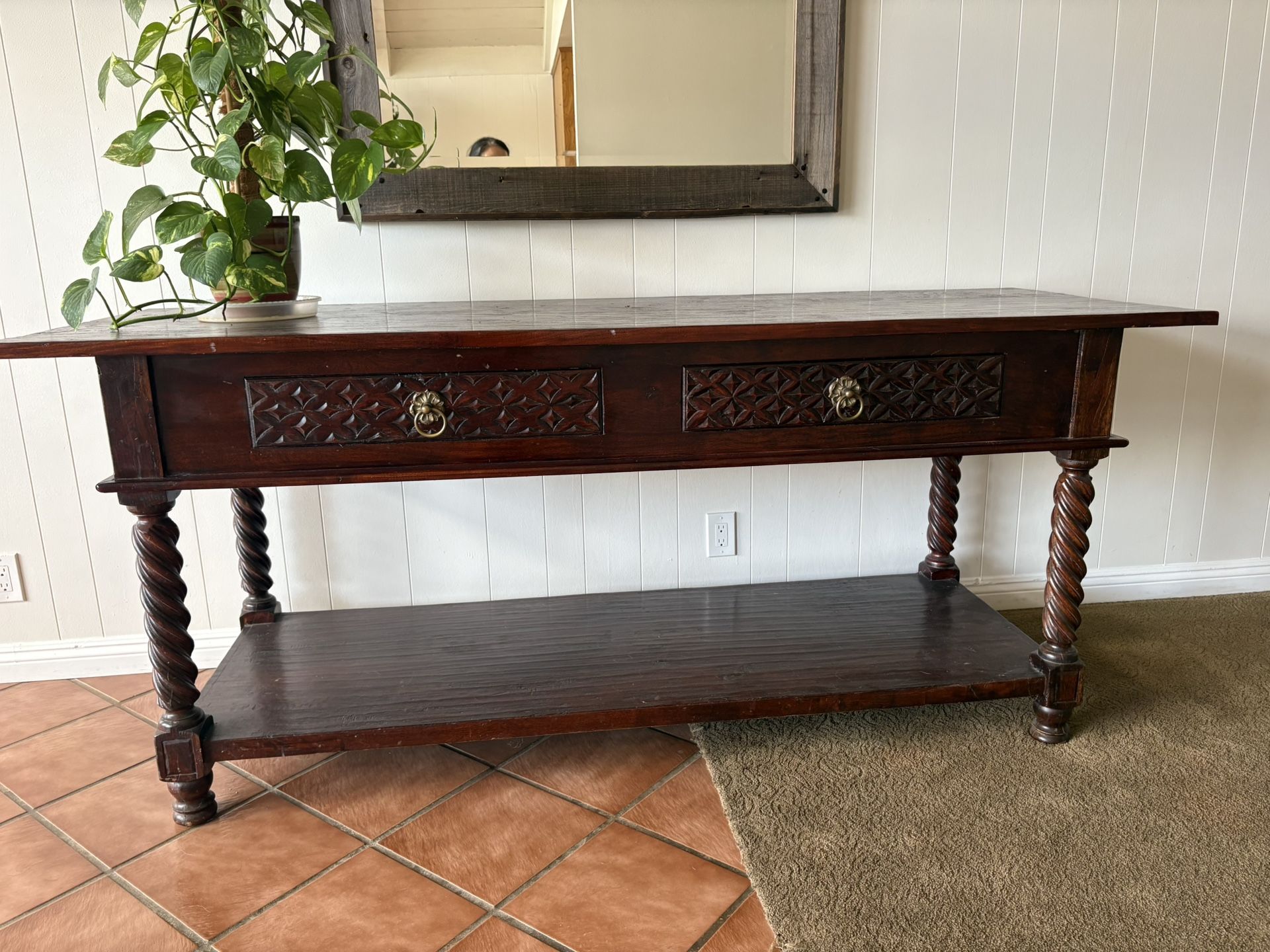Large Buffet Table