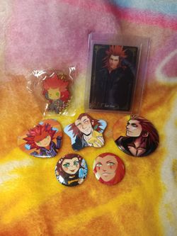 Kingdom Hearts Axel merch bundle