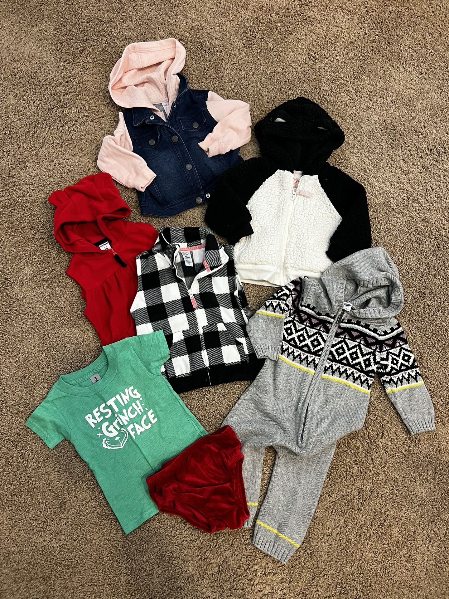 Lot De Vêtements Pour Fille - Taille 12-18 Mois, Occasion En Très Bon état - Ensemble économique Et Pratique Pour Bébé