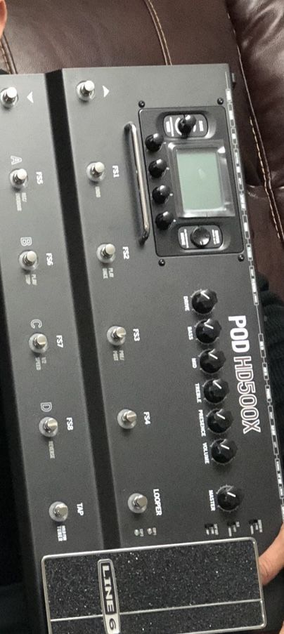 Line 6 POD 500x Amp Modeler Effect Processor