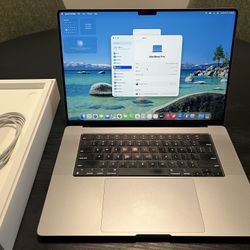 Mint Apple MacBook Pro (16-inch, 2021) M1 A2485 Laptop Computer 16GB RAM 1TB SSD - Space Gray