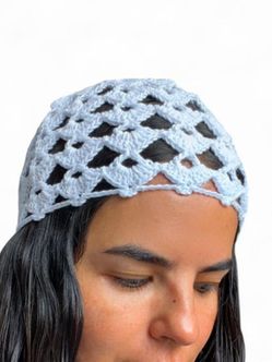 Handmade crochet cap size small