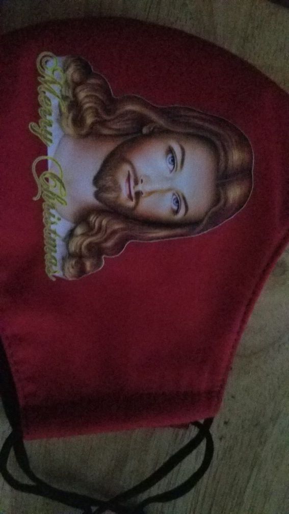 Jesus mask Christmas