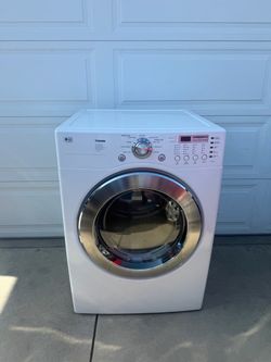 LG Tromm Front-Load Dryer White GAS