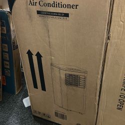 10,000 BTU Portable Air Conditioner Cools 450 sq. ft. with Heater, Dehumidifier and Remote in White