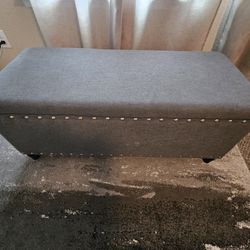 Gray Bench/Chest