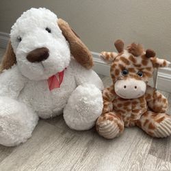 Jiraffe And Dog