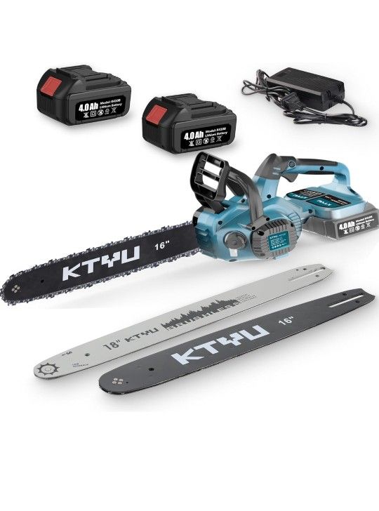Chainsaw Electric Cordless 18" Chain Saw NEW