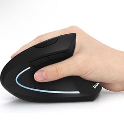 Lekvey Ergonomic Mouse, Vertical Wireless Mouse 